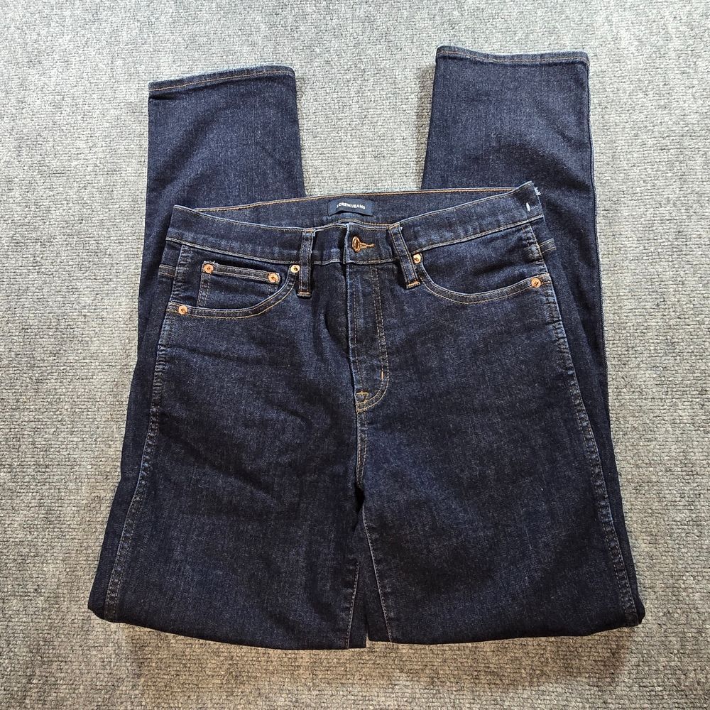 J.Crew Womens Skinny Jeans Dark Wash 29 Tall NWOT